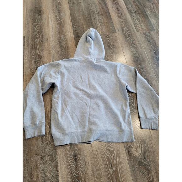 The North Face Gray Men's Hooded Sweatshirt Hoodie Size Medium #6 - Picture 2 of 5